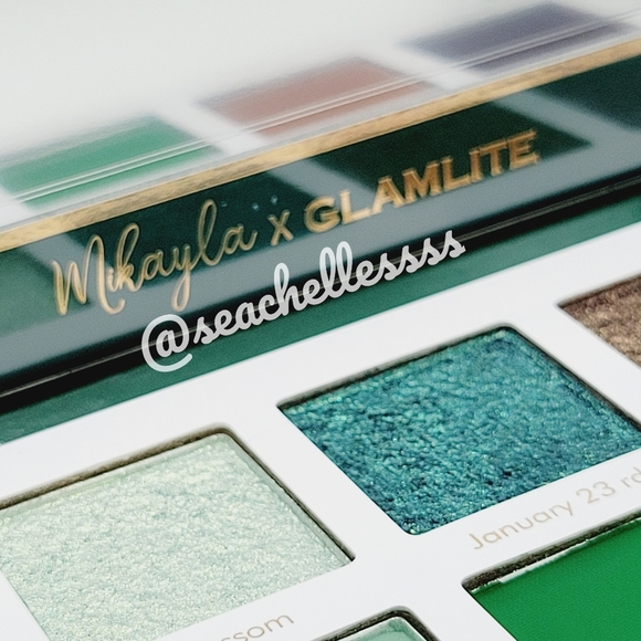Mikayla x Glamlite Part 2 | 10 Color Palette | Glamlite Cosmetics | Brand New - Picture 5 of 17